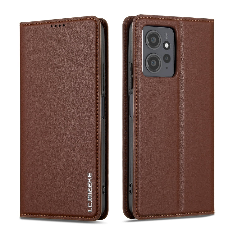 For Redmi Note 12 4G Global LC.IMEEKE L1 Series Frosted Fine Texture PU Phone Case