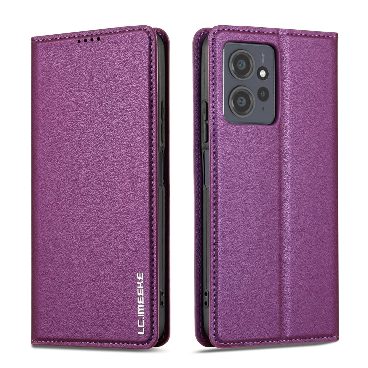 For Redmi Note 12 4G Global LC.IMEEKE L1 Series Frosted Fine Texture PU Phone Case