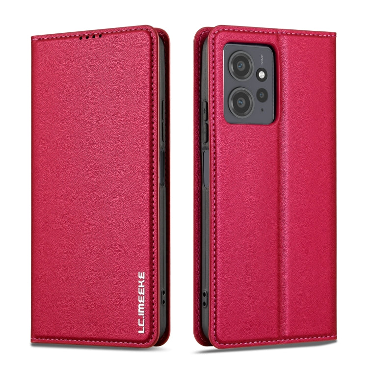 For Redmi Note 12 4G Global LC.IMEEKE L1 Series Frosted Fine Texture PU Phone Case
