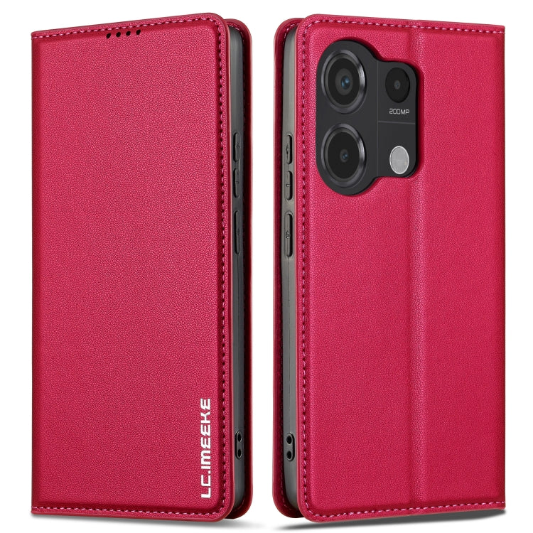 For Redmi Note 13 Pro 4G LC.IMEEKE L1 Series Frosted Fine Texture PU Phone Case