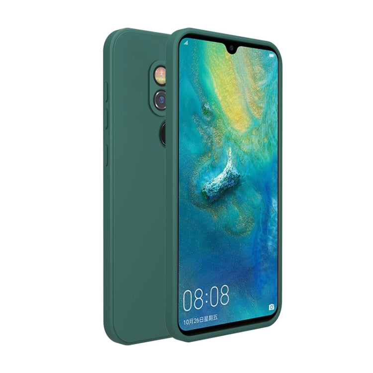 For Huawei Mate 20 Magic Cube Liquid Silicone Shockproof Full Coverage Protective Case