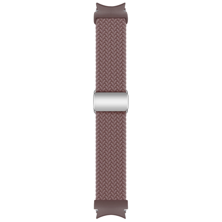 For Samsung Galaxy Watch 7 / 6 / 5 / 4 Nylon Loop Magnetic Buckle Watch Band