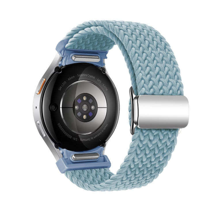 For Samsung Galaxy Watch 7 / 6 / 5 / 4 Nylon Loop Magnetic Buckle Watch Band