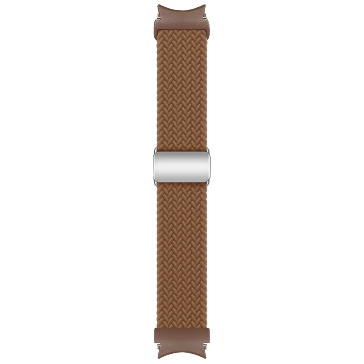 For Samsung Galaxy Watch 7 / 6 / 5 / 4 Nylon Loop Magnetic Buckle Watch Band