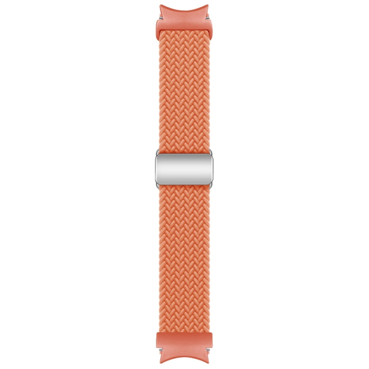 For Samsung Galaxy Watch 7 / 6 / 5 / 4 Nylon Loop Magnetic Buckle Watch Band