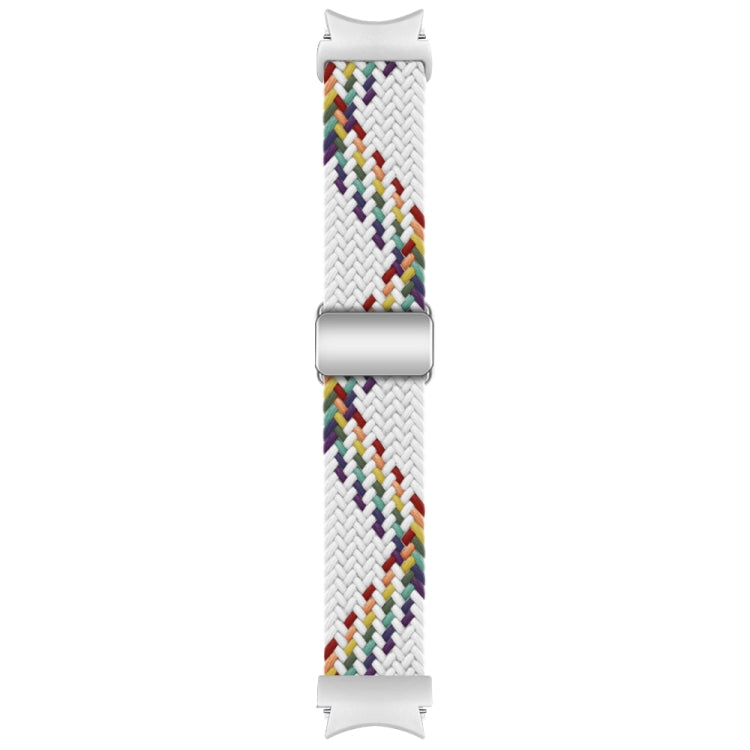 For Samsung Galaxy Watch 7 / 6 / 5 / 4 Nylon Loop Magnetic Buckle Watch Band