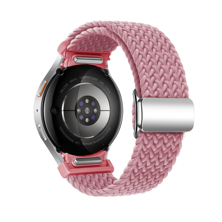For Samsung Galaxy Watch 7 / 6 / 5 / 4 Nylon Loop Magnetic Buckle Watch Band