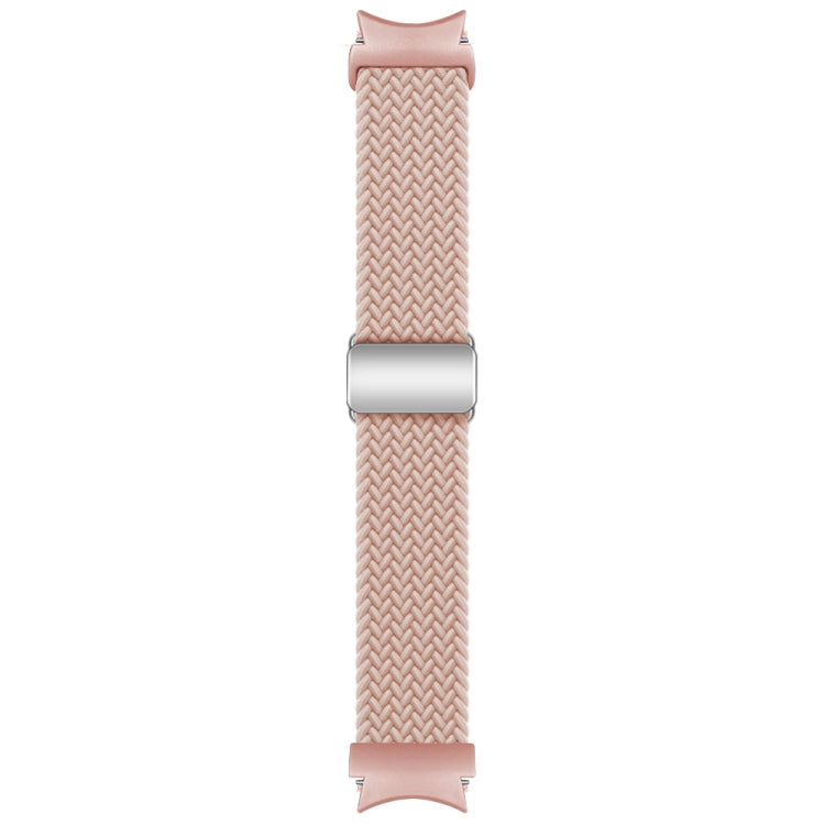 For Samsung Galaxy Watch 7 / 6 / 5 / 4 Nylon Loop Magnetic Buckle Watch Band