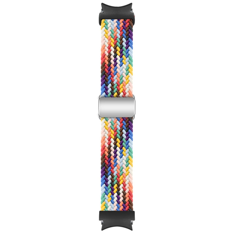 For Samsung Galaxy Watch 7 / 6 / 5 / 4 Nylon Loop Magnetic Buckle Watch Band