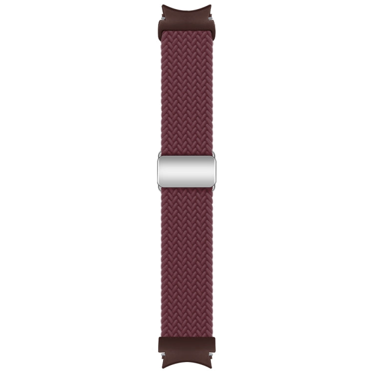 For Samsung Galaxy Watch 7 / 6 / 5 / 4 Nylon Loop Magnetic Buckle Watch Band