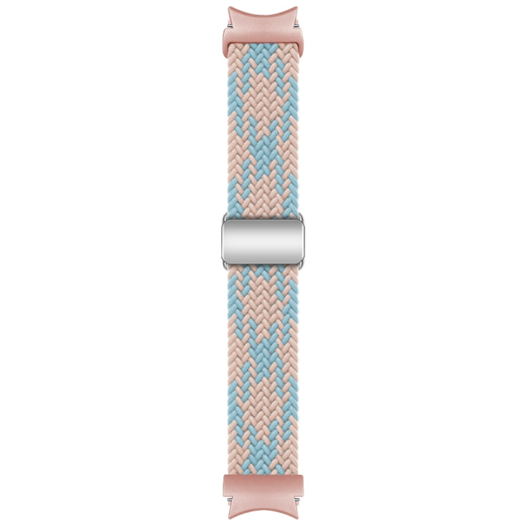 For Samsung Galaxy Watch 7 / 6 / 5 / 4 Nylon Loop Magnetic Buckle Watch Band