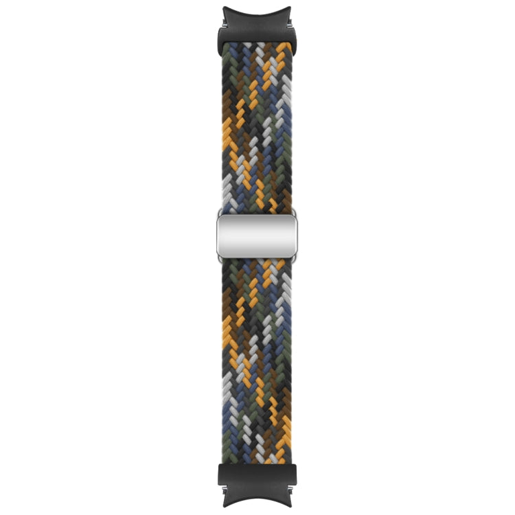 For Samsung Galaxy Watch 7 / 6 / 5 / 4 Nylon Loop Magnetic Buckle Watch Band