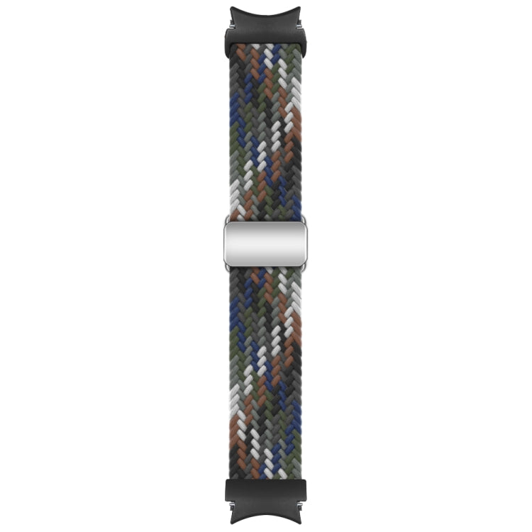 For Samsung Galaxy Watch 7 / 6 / 5 / 4 Nylon Loop Magnetic Buckle Watch Band