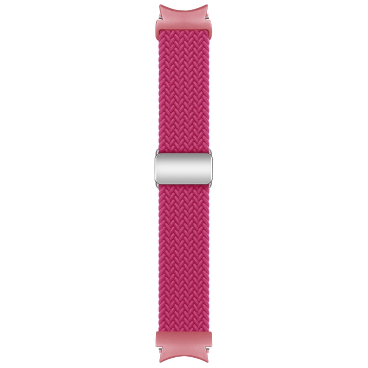 For Samsung Galaxy Watch 7 / 6 / 5 / 4 Nylon Loop Magnetic Buckle Watch Band