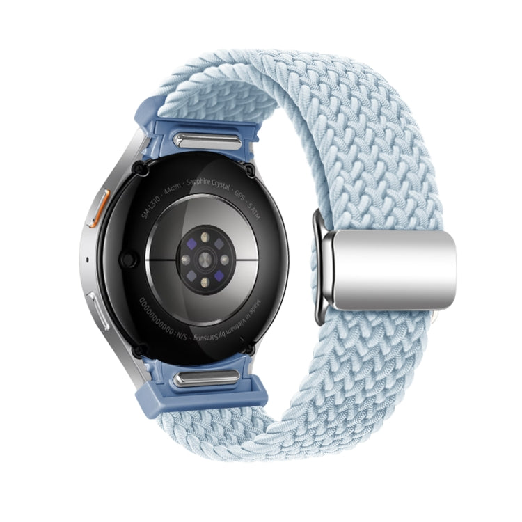 For Samsung Galaxy Watch 7 / 6 / 5 / 4 Nylon Loop Magnetic Buckle Watch Band