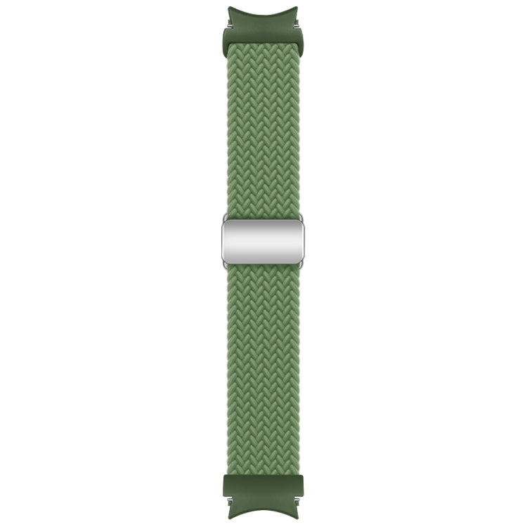 For Samsung Galaxy Watch 7 / 6 / 5 / 4 Nylon Loop Magnetic Buckle Watch Band