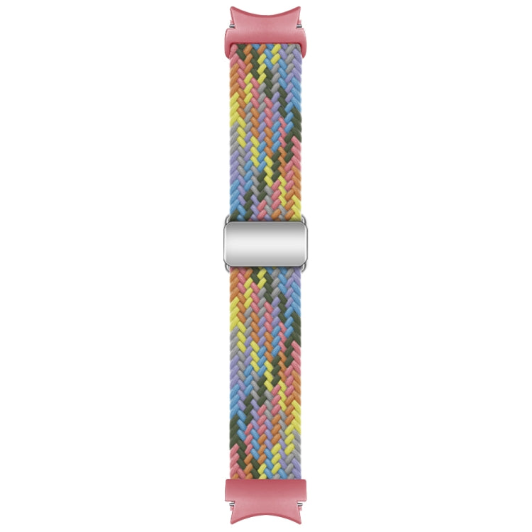 For Samsung Galaxy Watch 7 / 6 / 5 / 4 Nylon Loop Magnetic Buckle Watch Band