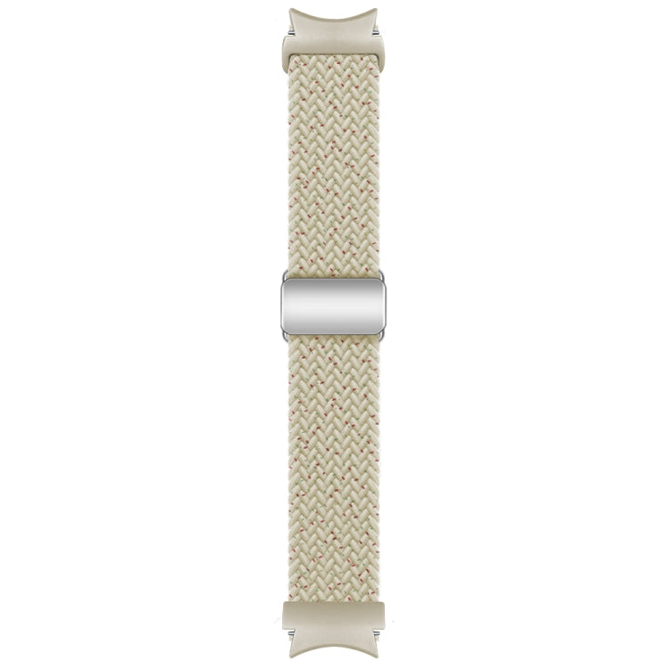For Samsung Galaxy Watch 7 / 6 / 5 / 4 Nylon Loop Magnetic Buckle Watch Band