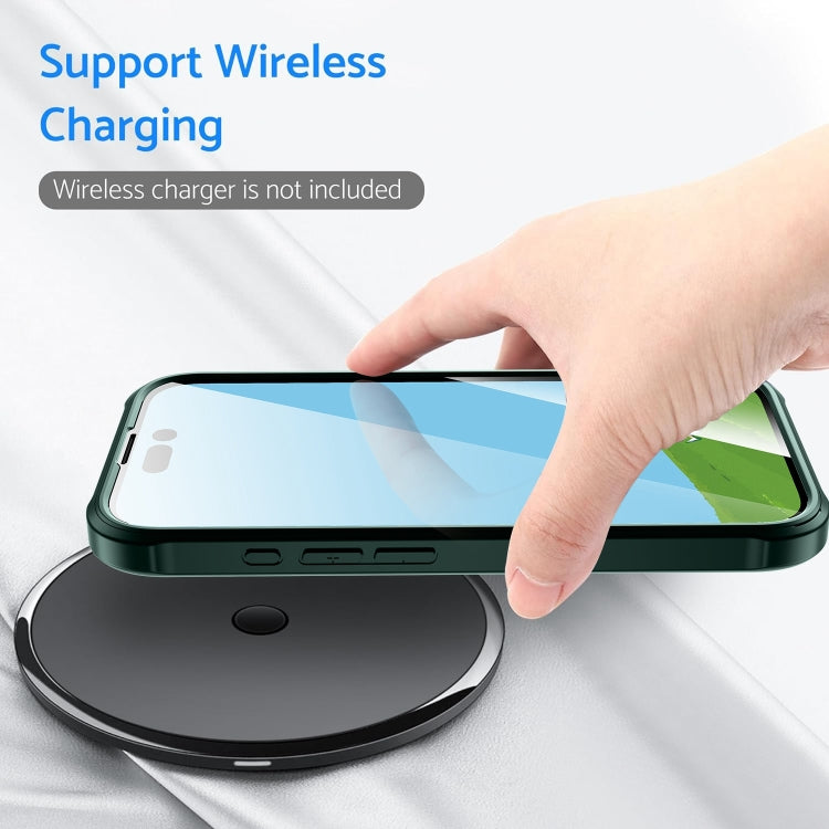 For iPhone 17e / 16e Double-sided Plastic Glass Phone Protective Case