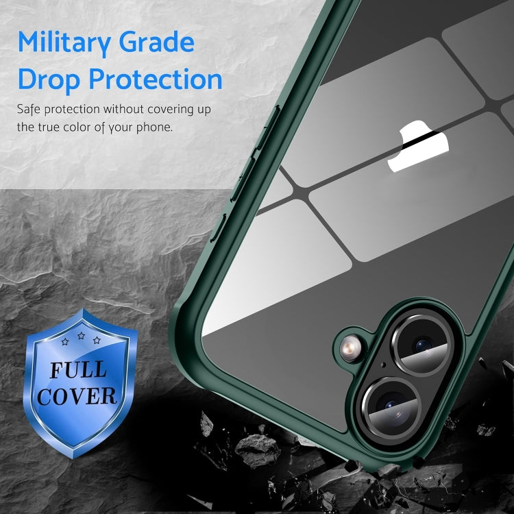 For iPhone 17e / 16e Double-sided Plastic Glass Phone Protective Case
