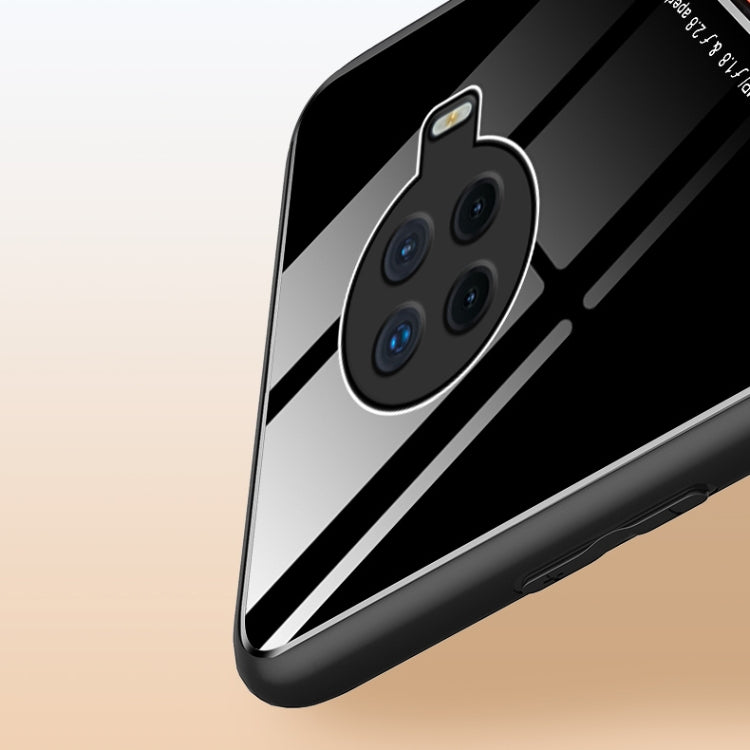 For OPPO Ace2 All-inclusive Leather + Organic Glass Protective Case with Metal Iron Sheet