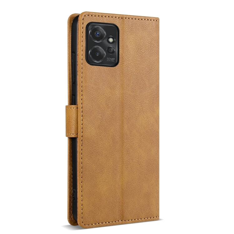 For Motorola Moto G Power 5G N.BEKUS CSJ-P1 Solid Color Leather Phone Case