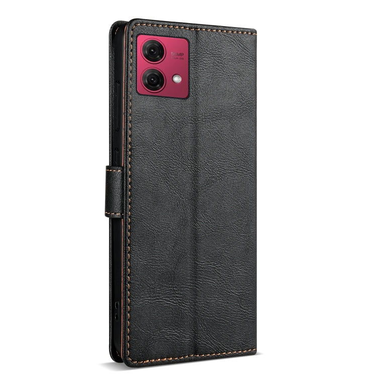 For Motorola Moto G84 N.BEKUS CSJ-P1 Solid Color Leather Phone Case
