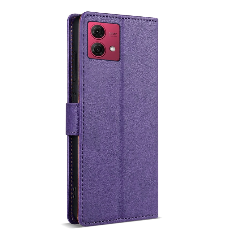 For Motorola Moto G84 N.BEKUS CSJ-P1 Solid Color Leather Phone Case