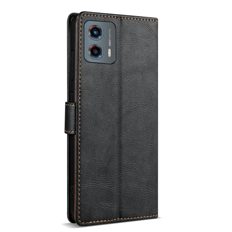 For Motorola Moto G 5G 2024 N.BEKUS CSJ-P1 Solid Color Leather Phone Case
