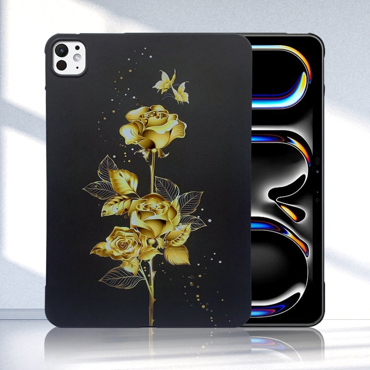 For iPad Pro 11 2025 / 2024 Color Painting Pattern Smart Tablet TPU Case