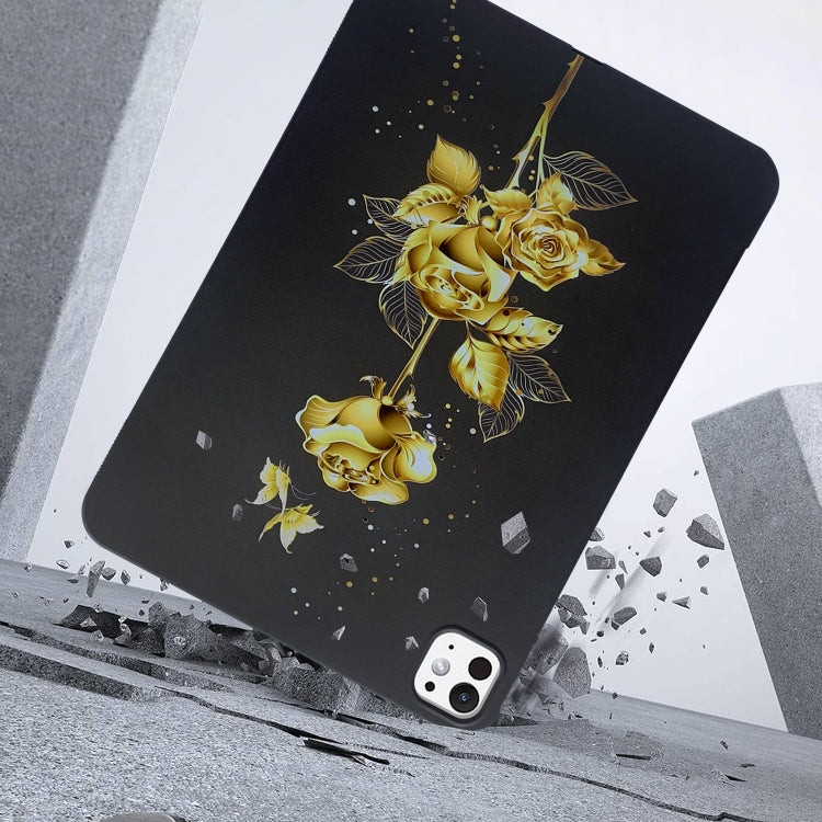 For iPad Pro 11 2025 / 2024 Color Painting Pattern Smart Tablet TPU Case