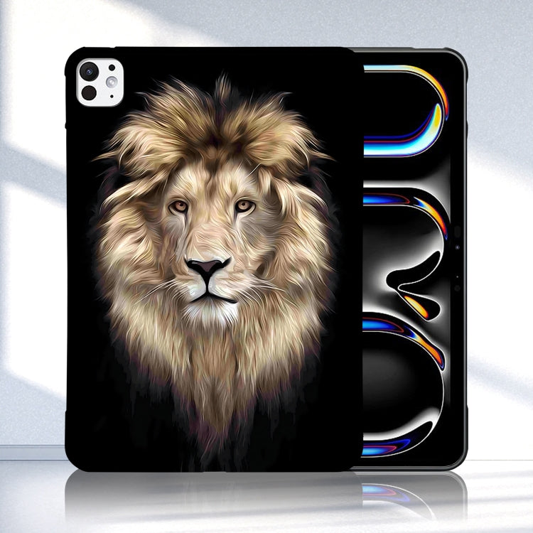 For iPad Pro 11 2025 / 2024 Color Painting Pattern Smart Tablet TPU Case
