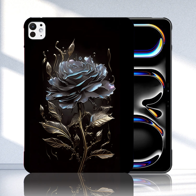 For iPad Pro 11 2025 / 2024 Color Painting Pattern Smart Tablet TPU Case