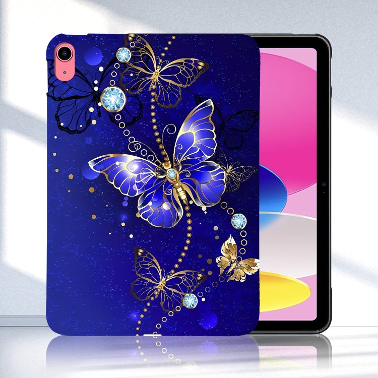 For iPad 2025 / 2022 Color Painting Pattern Smart Tablet TPU Case