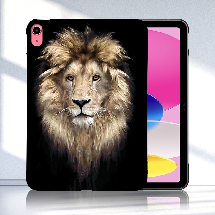 For iPad 2025 / 2022 Color Painting Pattern Smart Tablet TPU Case