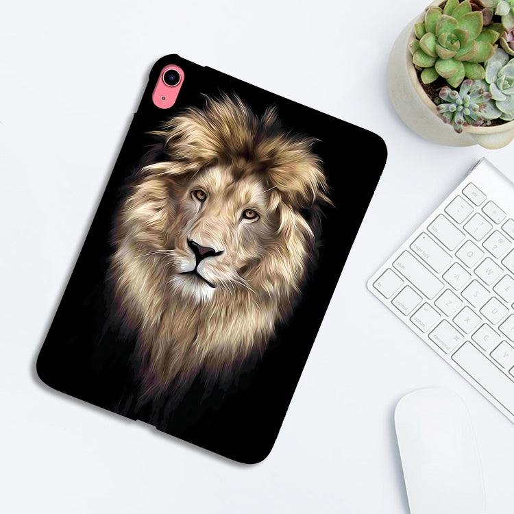 For iPad 2025 / 2022 Color Painting Pattern Smart Tablet TPU Case