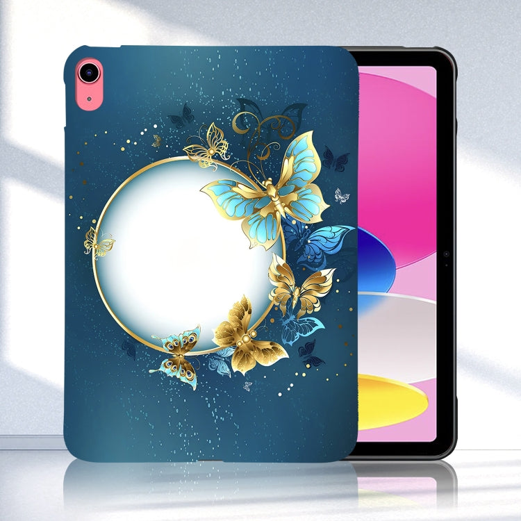 For iPad 2025 / 2022 Color Painting Pattern Smart Tablet TPU Case