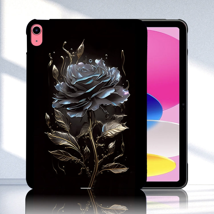 For iPad 2025 / 2022 Color Painting Pattern Smart Tablet TPU Case