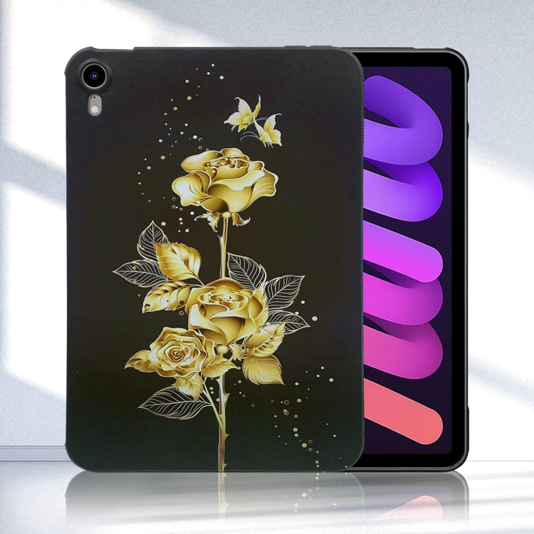 For iPad mini 2024 / mini 6 Color Painting Pattern Smart Tablet TPU Case