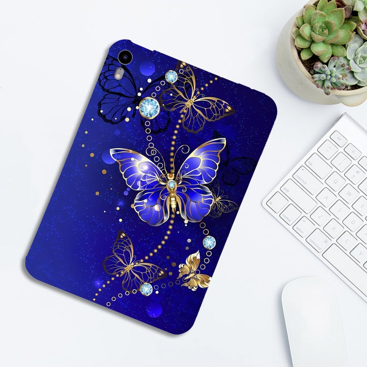 For iPad mini 2024 / mini 6 Color Painting Pattern Smart Tablet TPU Case