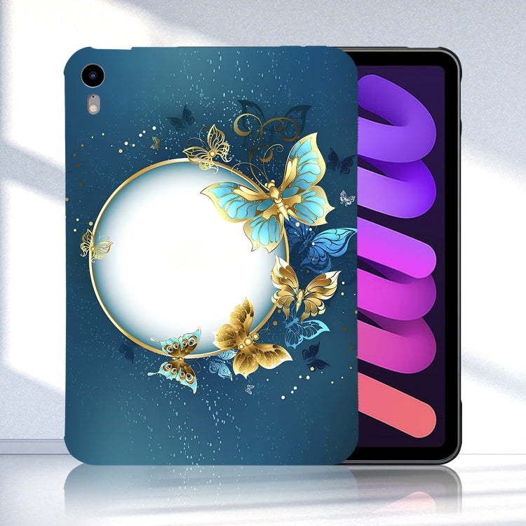 For iPad mini 2024 / mini 6 Color Painting Pattern Smart Tablet TPU Case