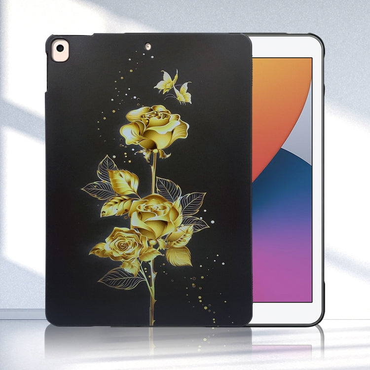 For iPad Air 10.5 2019 Color Painting Pattern Smart Tablet TPU Case