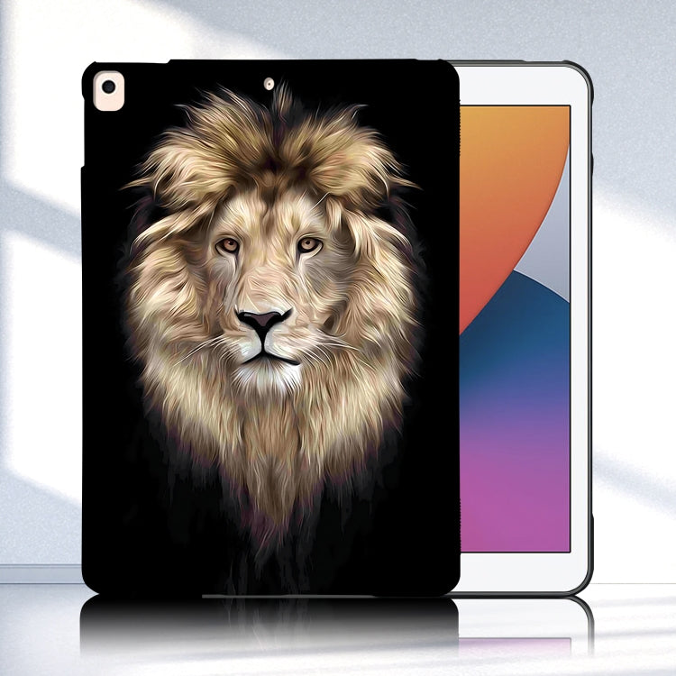 For iPad Air 10.5 2019 Color Painting Pattern Smart Tablet TPU Case