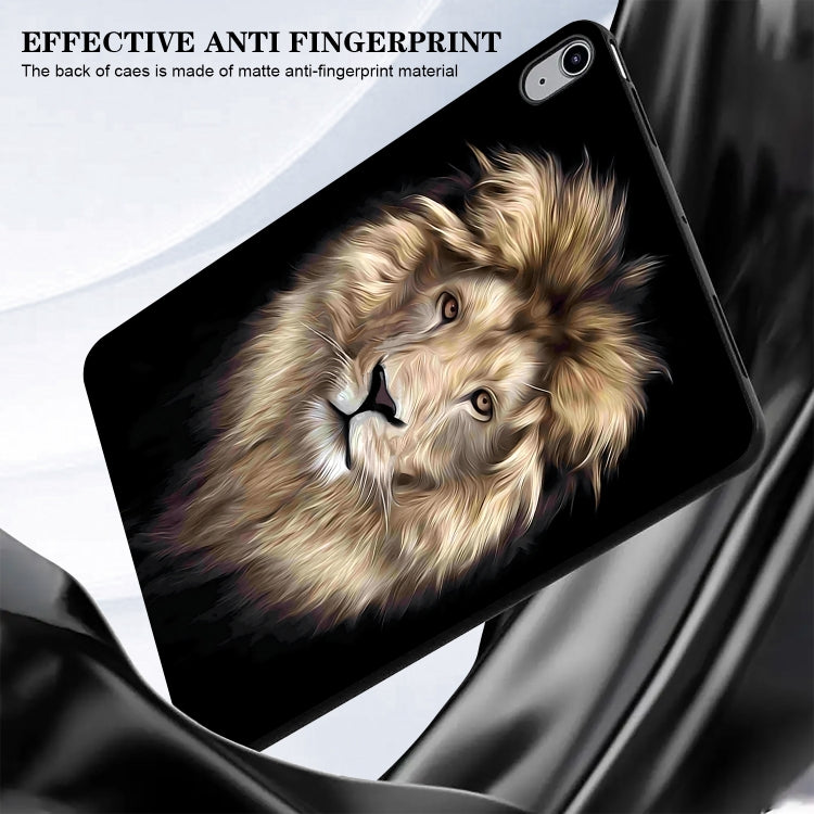 For iPad Air 10.5 2019 Color Painting Pattern Smart Tablet TPU Case