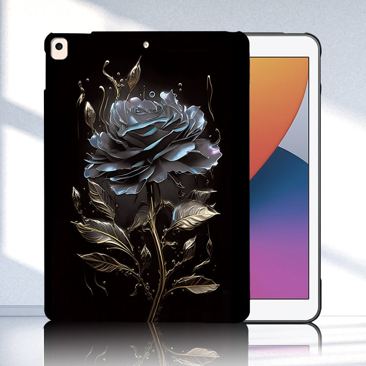 For iPad Air 10.5 2019 Color Painting Pattern Smart Tablet TPU Case