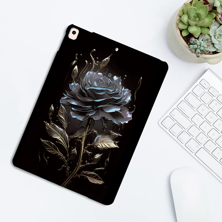 For iPad Air 10.5 2019 Color Painting Pattern Smart Tablet TPU Case