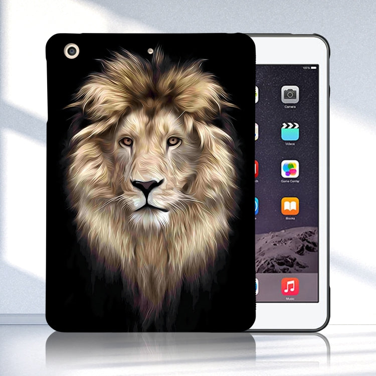 For iPad mini 3 / 2 / 1 Color Painting Pattern Smart Tablet TPU Case
