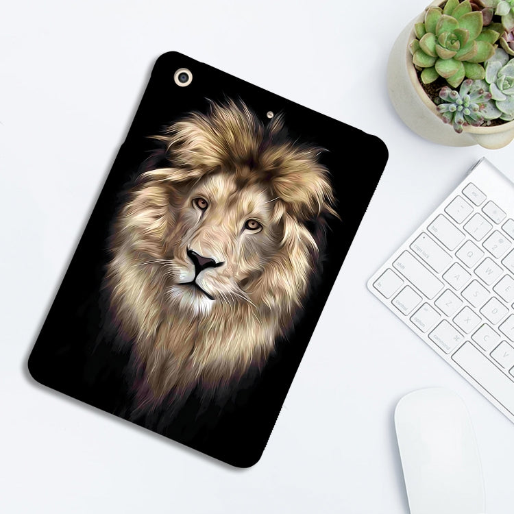 For iPad mini 3 / 2 / 1 Color Painting Pattern Smart Tablet TPU Case