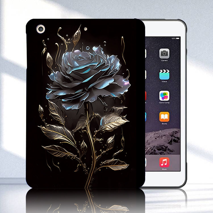 For iPad mini 3 / 2 / 1 Color Painting Pattern Smart Tablet TPU Case