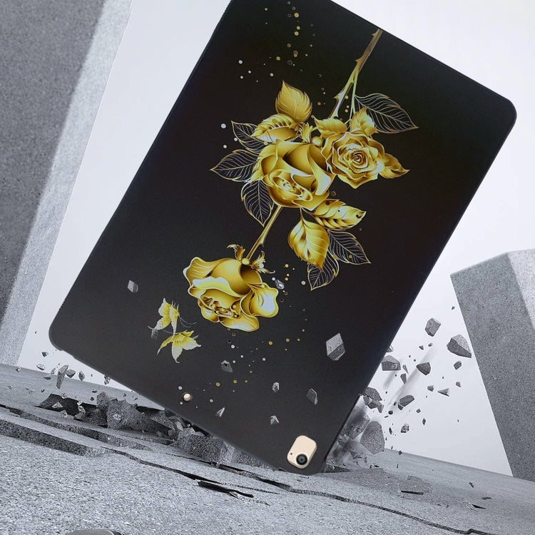 For iPad Air / Air 2 / 9.7 2017 / 2018 Color Painting Pattern Smart Tablet TPU Case
